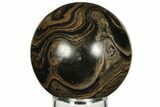 Polished Stromatolite (Greysonia) Sphere - Bolivia #227070-1